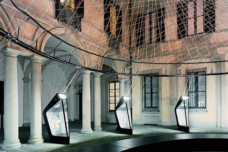 Nike Uses Flyknit Technology to Erect the Aero-Static Dome