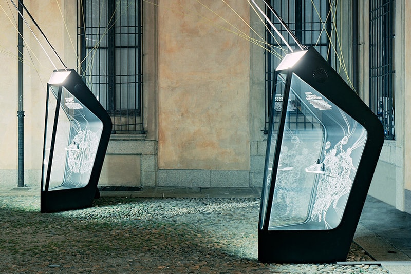 Nike Uses Flyknit Technology to Erect the Aero-Static Dome