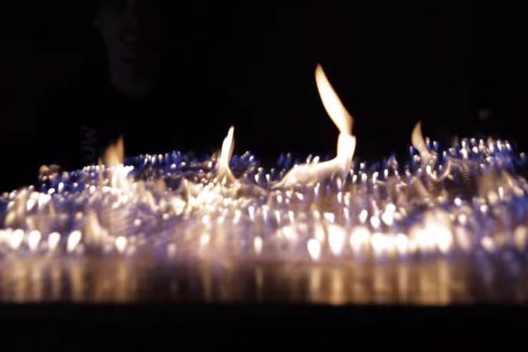 Pyro Board: An Audio Visualizer Made of Flames