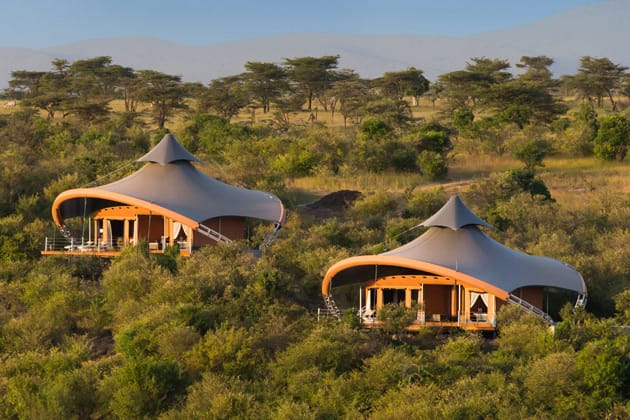 Richard Branson Opens Mahali Mzuri Safari Camp in Kenya
