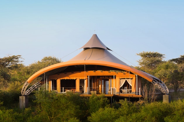 Richard Branson Opens Mahali Mzuri Safari Camp in Kenya