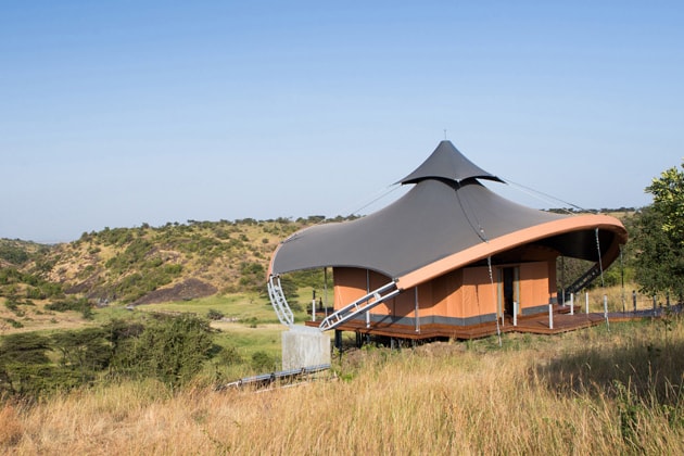 Richard Branson Opens Mahali Mzuri Safari Camp in Kenya