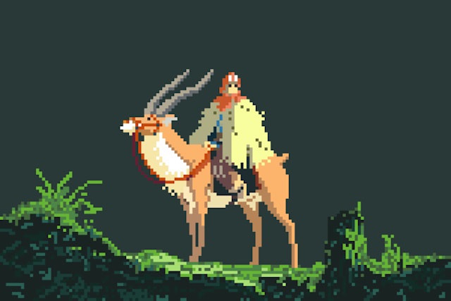 Richard J. Evans Reimagines the Studio Ghibli Universe in 8-Bit
