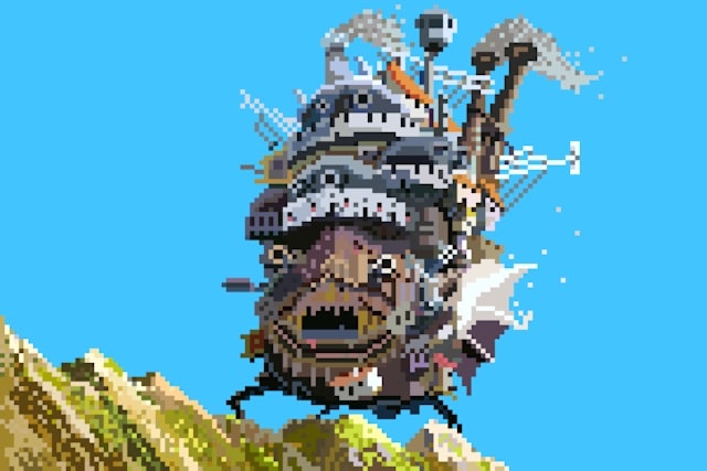 Richard J. Evans Reimagines the Studio Ghibli Universe in 8-Bit