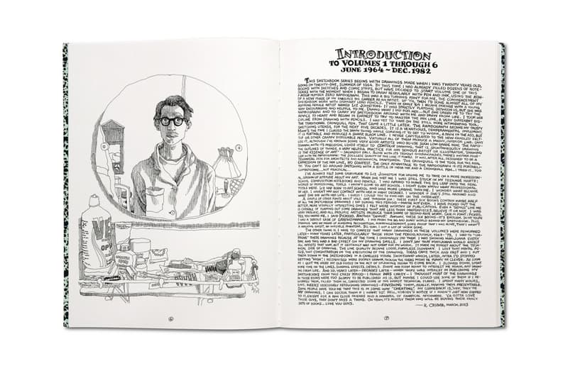 A Look Into the Work of a Legend with Robert Crumb's Sketchbooks 1964–1982