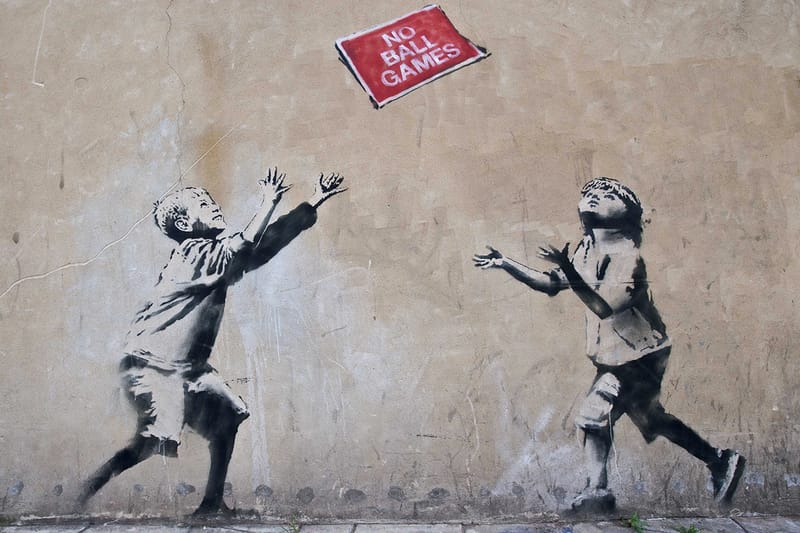 Seven Banksy Works Removed from Public Walls; To Be Auctioned Off