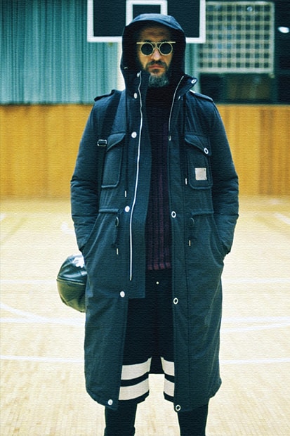 Sneezer Parade 2014-15 Fall/Winter "Old Man Basketball Team" Lookbook