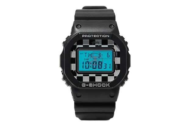 Stussy x Casio G-Shock DW-5600 "Checker"