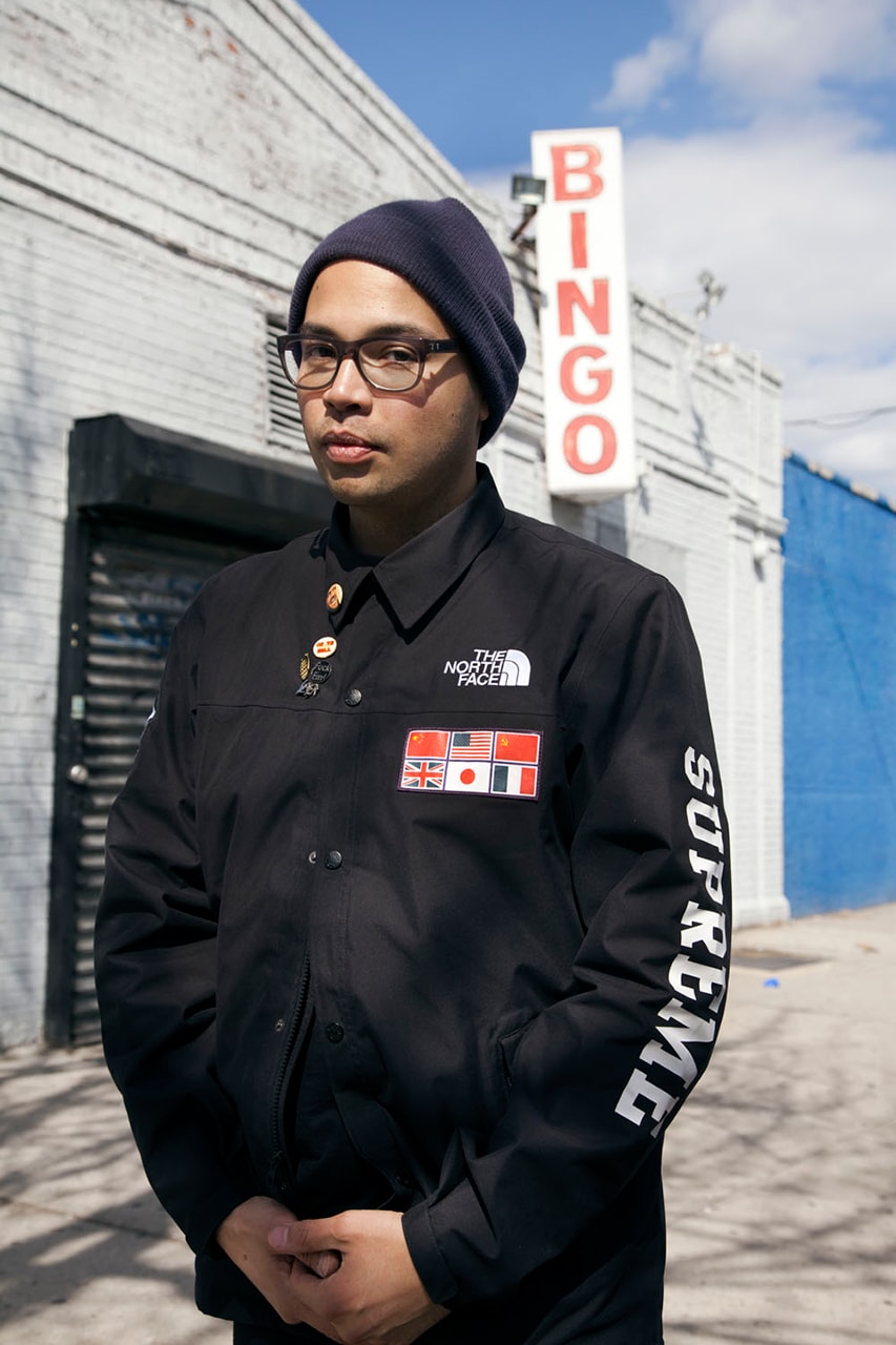 SS14 Supreme x The North Face Flags Expedition Coaches Jacket