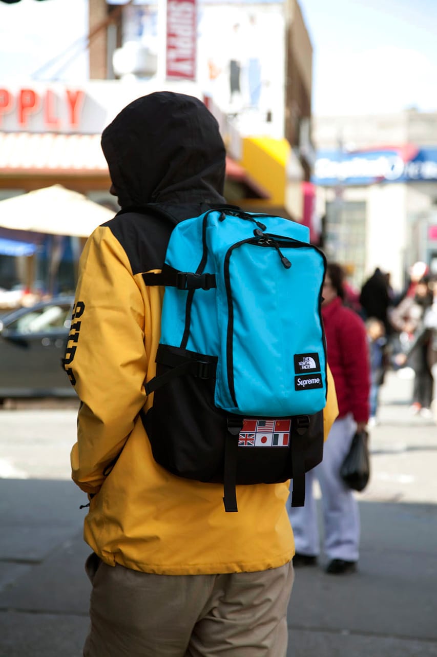 supreme x north face expedition backpack