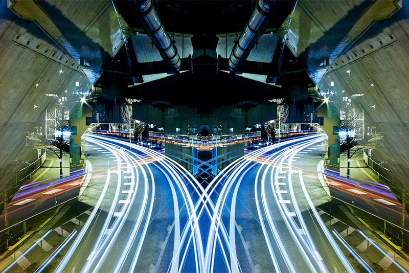 Symmetric Light Photography by Sinichi Higashi