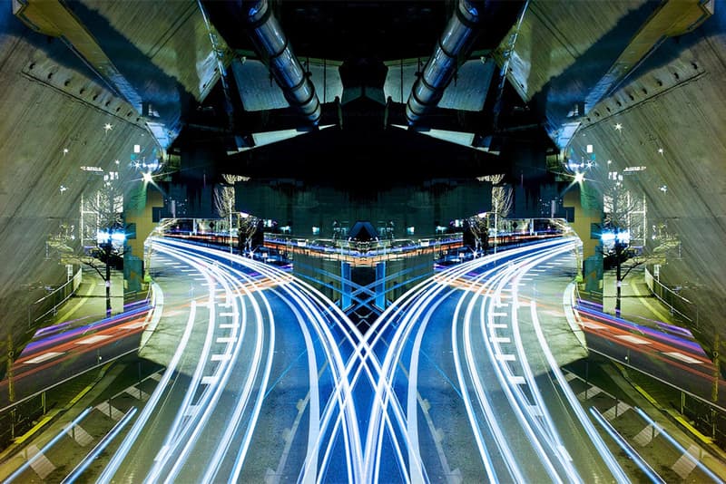 Symmetric Light Photography by Sinichi Higashi