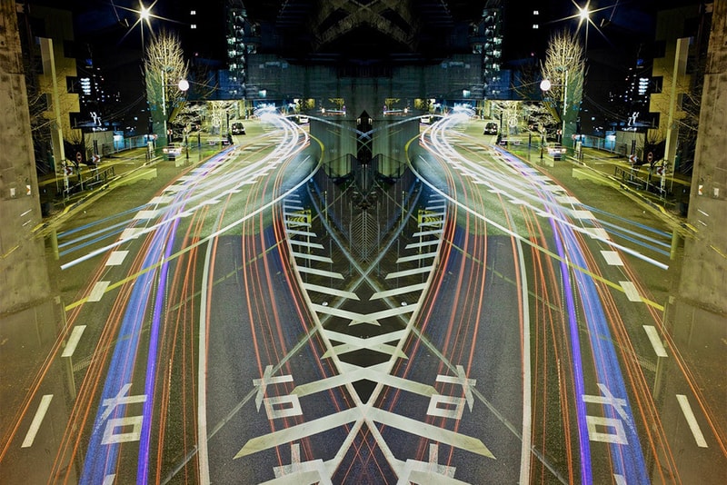 Symmetric Light Photography by Sinichi Higashi
