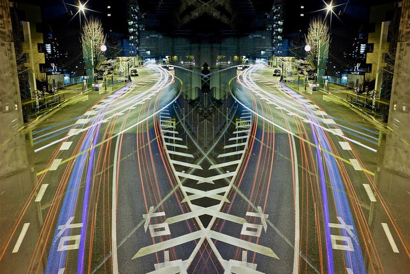 Symmetric Light Photography by Sinichi Higashi