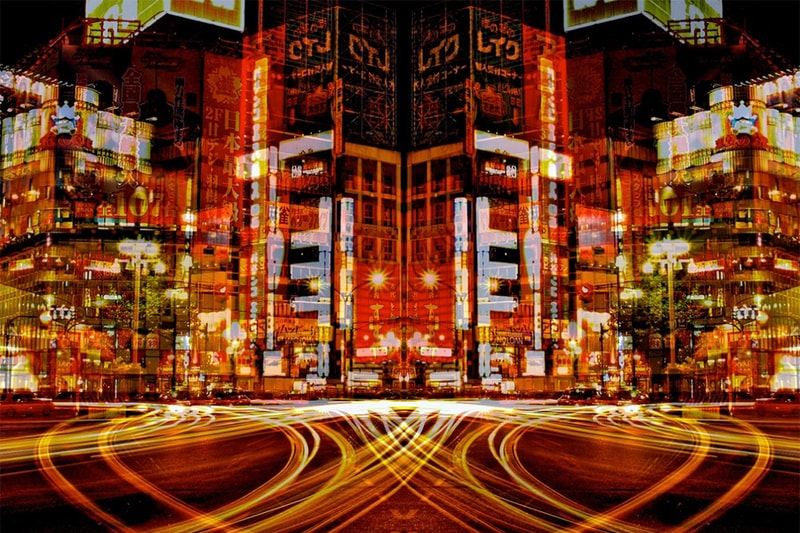 Symmetric Light Photography by Sinichi Higashi