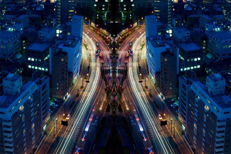 Symmetric Light Photography by Sinichi Higashi