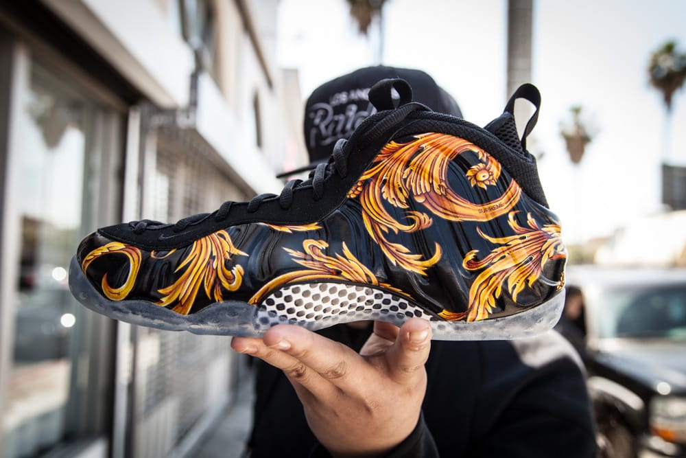 The Nike Foamposite Campout at Supreme 