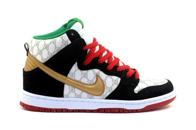 A First Look at the Black Sheep x Nike SB Dunk High "Gucci"