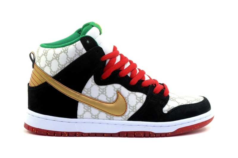 A First Look at the Black x Nike SB Dunk High "Gucci" Hypebeast
