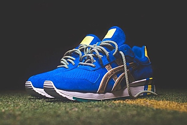 A First Look at the Ronnie Fieg x ASICS GT-II Kith Football Equipment “Brazil” 