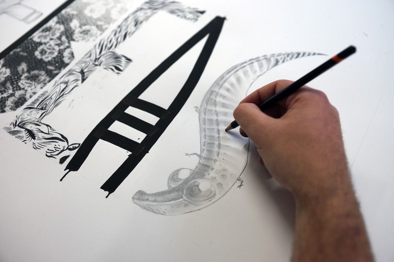 A Five-Person Pen & Paper: Converse Clash Wall