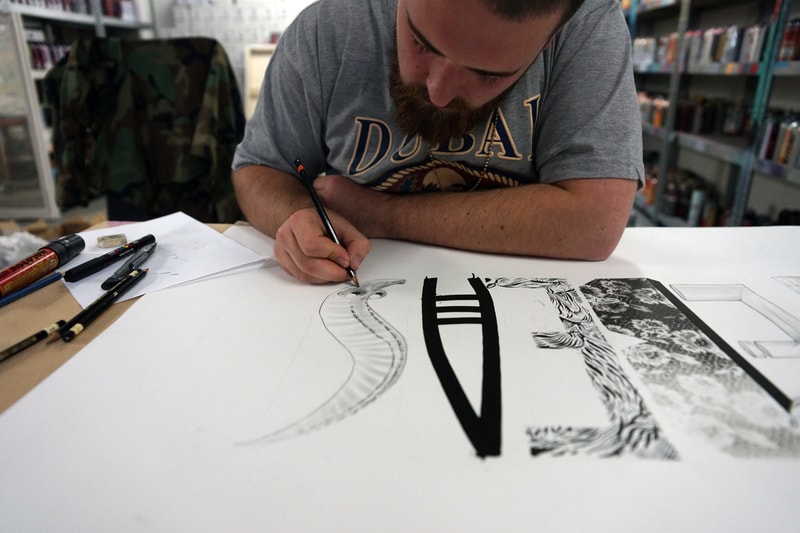 A Five-Person Pen & Paper: Converse Clash Wall