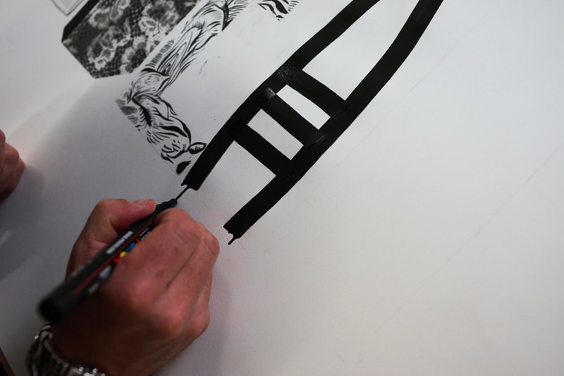 A Five-Person Pen & Paper: Converse Clash Wall