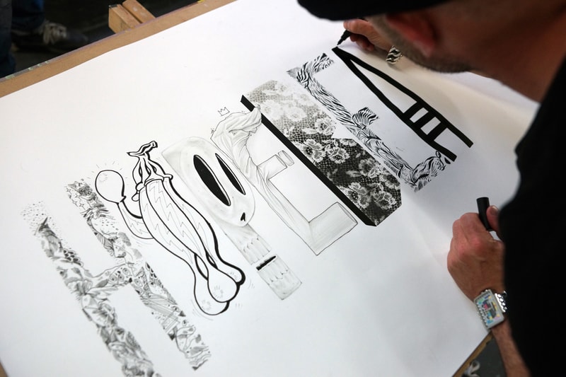 A Five-Person Pen & Paper: Converse Clash Wall