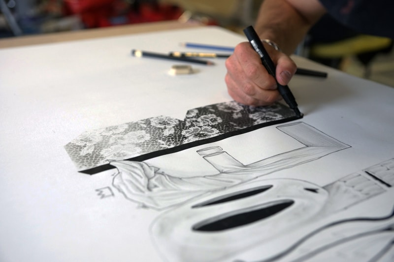 A Five-Person Pen & Paper: Converse Clash Wall
