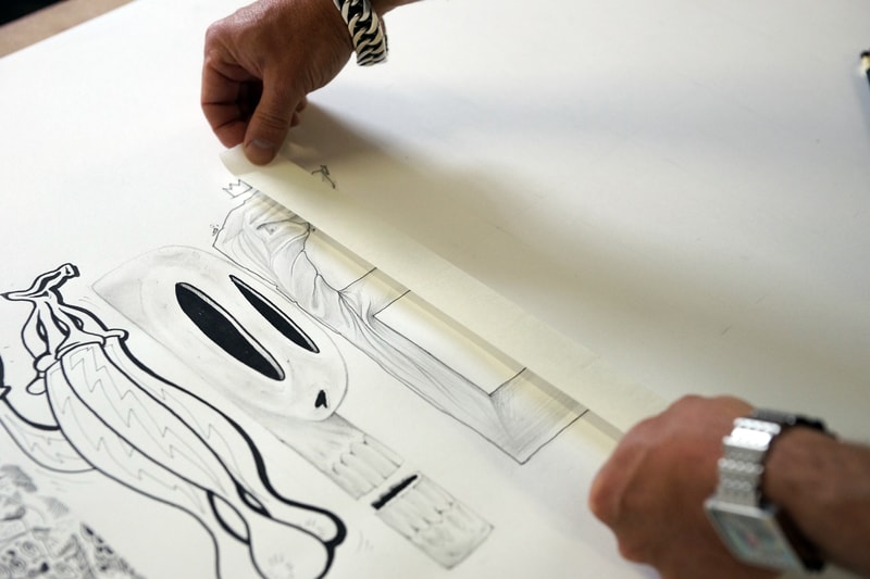 A Five-Person Pen & Paper: Converse Clash Wall