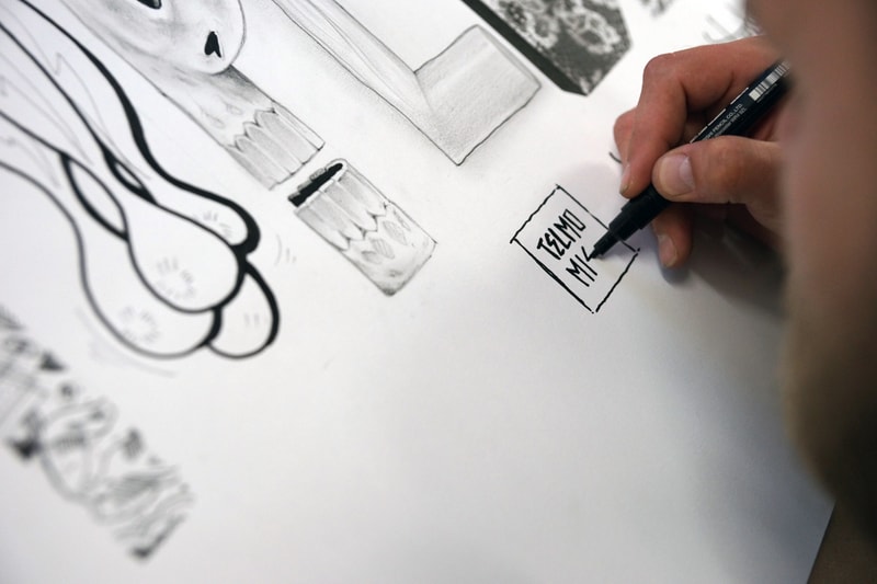 A Five-Person Pen & Paper: Converse Clash Wall