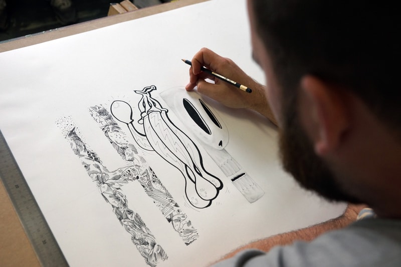A Five-Person Pen & Paper: Converse Clash Wall