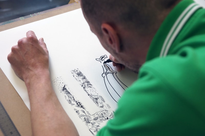 A Five-Person Pen & Paper: Converse Clash Wall