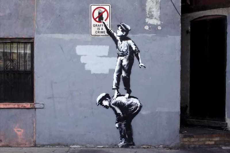 Banksy's Webby Award Acceptance Video