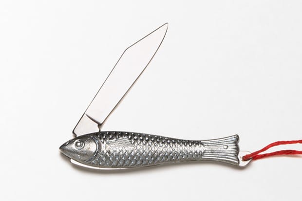 Best Made Co. Silver Fish Pen Knife