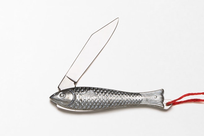 Best Made Co. Silver Fish Pen Knife
