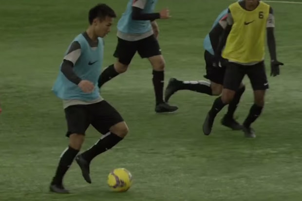 Blacked-Out Nike Magistas Get Their First Run Out on the Pitch