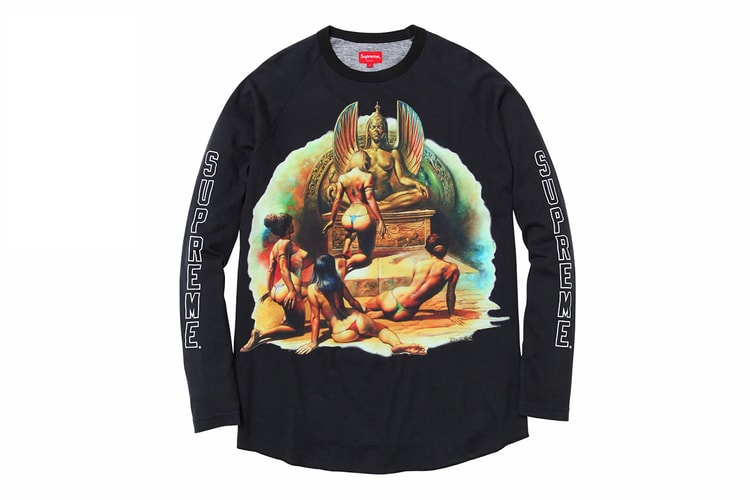 Boris Vallejo x Supreme 2014 Spring/Summer T-Shirts