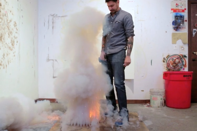 Check Out David Sena's Firework 'Paintings'