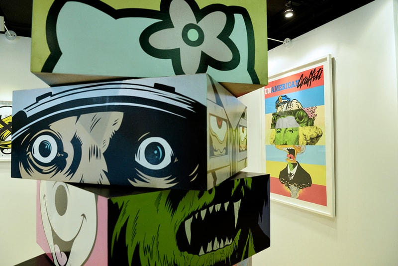 EVISU x D*Face Partner for D*Face's Solo Exhibition in Asia