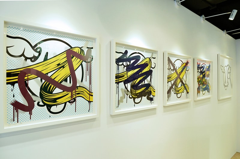 EVISU x D*Face Partner for D*Face's Solo Exhibition in Asia