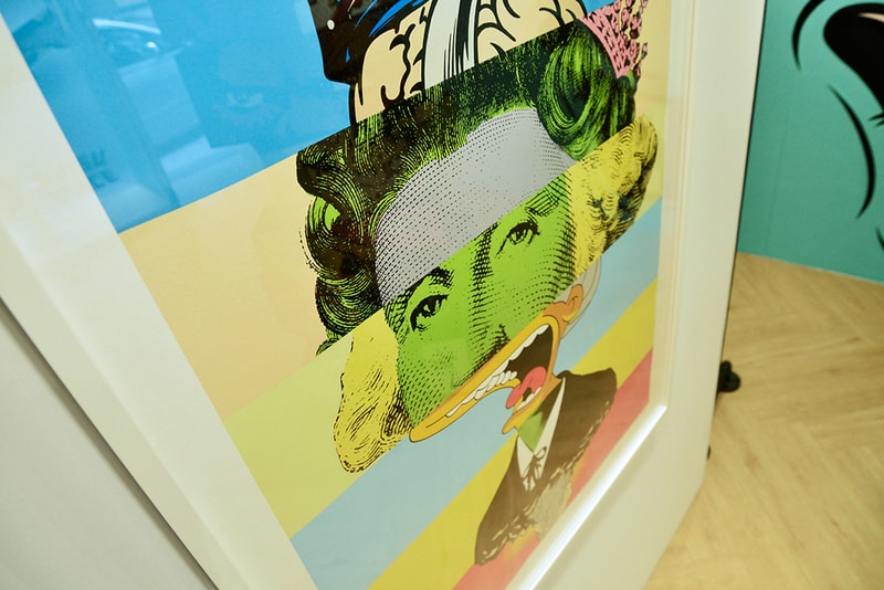 EVISU x D*Face Partner for D*Face's Solo Exhibition in Asia