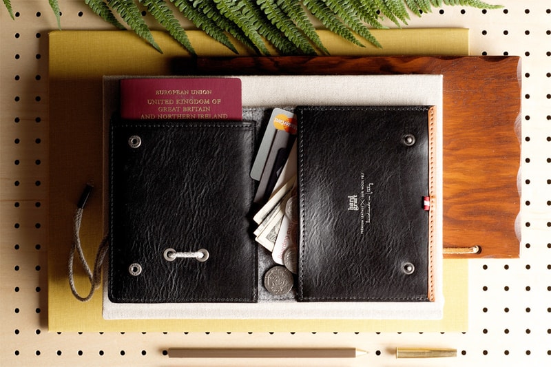 hard graft Leather Passport Wallet