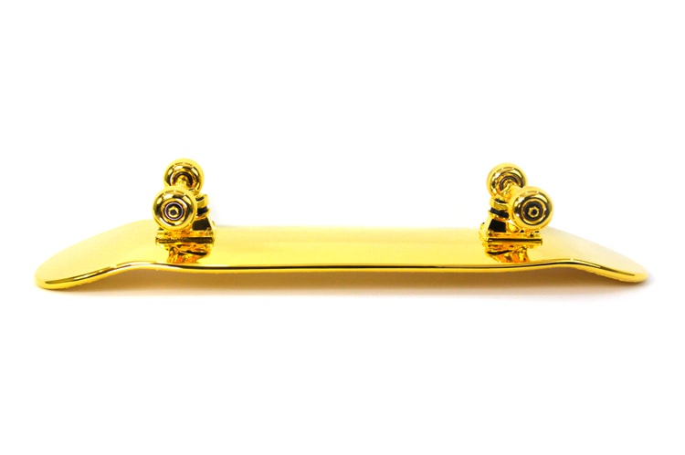 How a $15,000 USD Golden Skateboard Gets Made