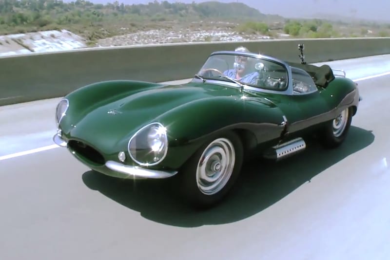 Jay Leno's Latest Highlight is Steve McQueen's Old 1956 Jaguar XKSS 