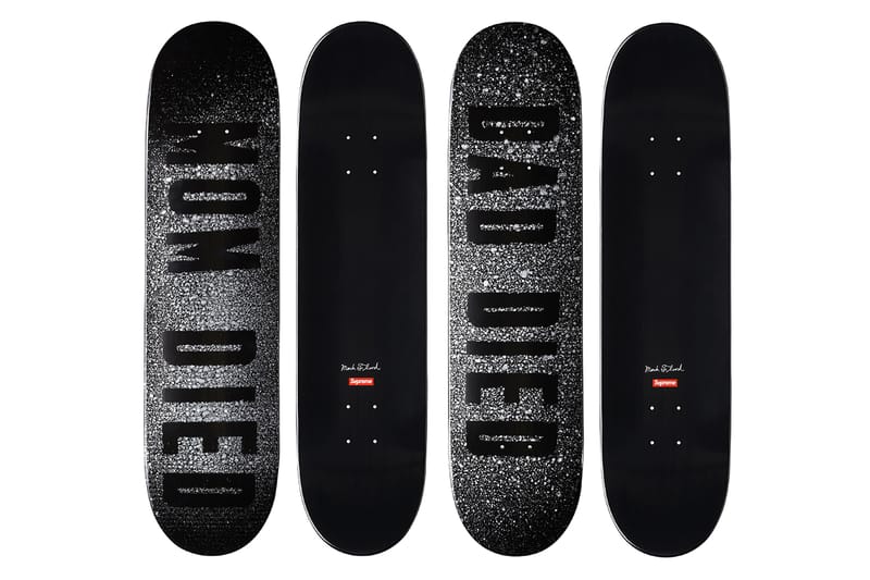 Mark Flood for Supreme Skate Decks
