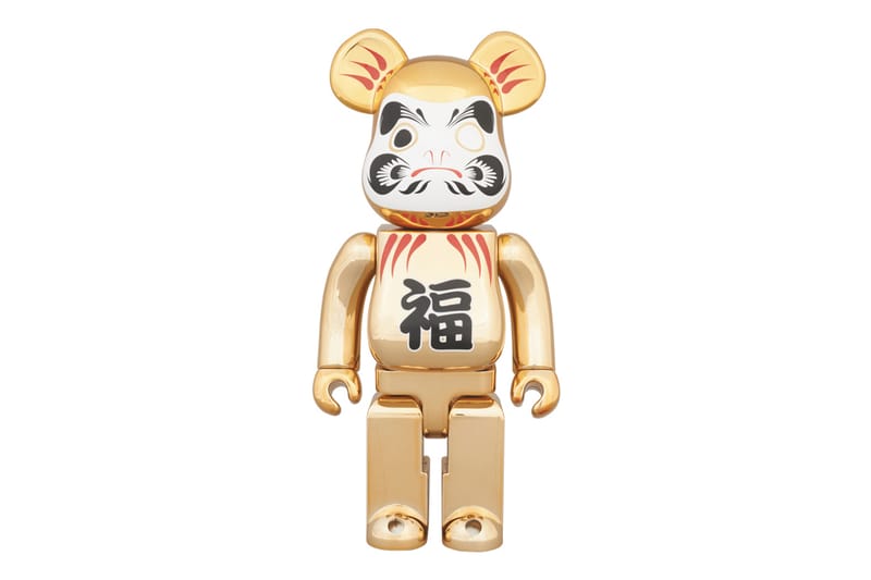 Medicom Toy Tokyo Skytree Town Solamachi Store 2nd Anniversary 400% Gold-Plated Daruma Bearbrick