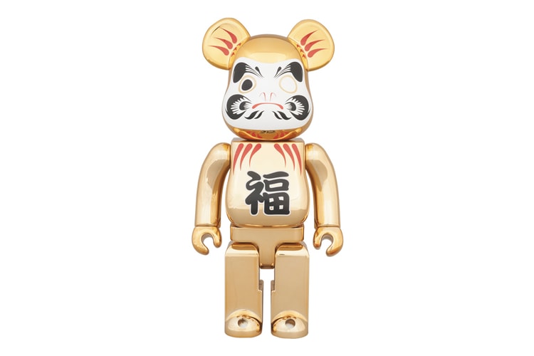 Medicom Toy Tokyo Skytree Town Solamachi Store 2nd Anniversary 400% Gold-Plated Daruma Bearbrick
