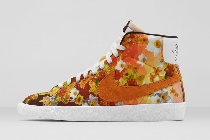 nike blazer mid floral