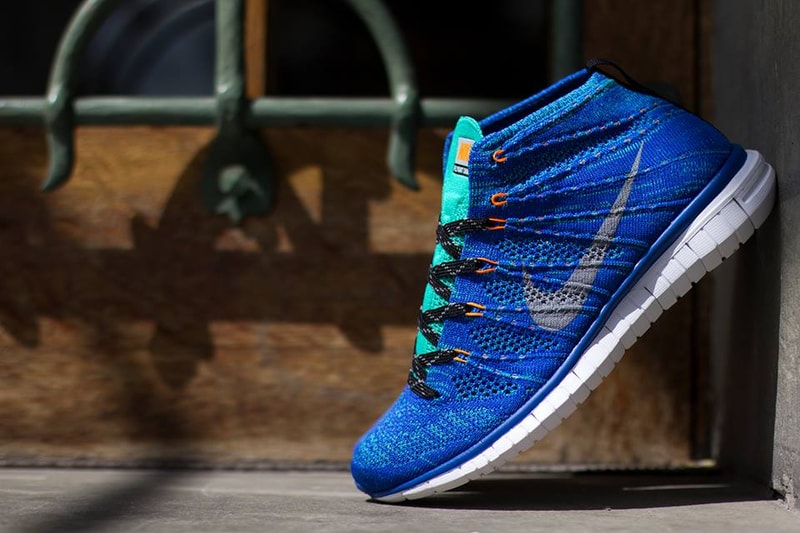 Nike Free Flyknit Chukka Game Royal/Wolf Grey